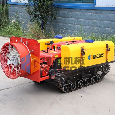 多功能履帶式果園打藥機 大棚農(nóng)田風(fēng)送彌霧機 果樹殺蟲噴藥機