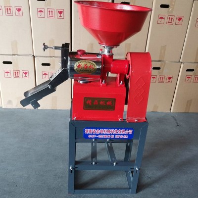 打米機(jī)家用碾米機(jī)小型全自動(dòng)小麥脫殼機(jī)220v多功能剝殼機(jī)磨粉機(jī)
