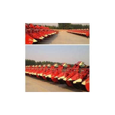 冀新65馬力剝皮(兩行)玉米收割機(jī)